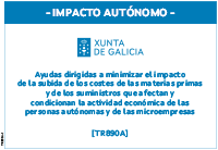 Ayudas Impacto Autónomo: [TR890A]