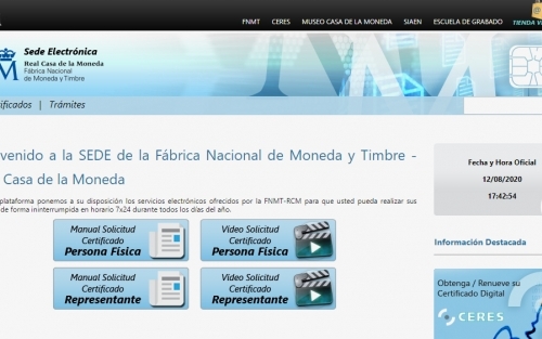 El nuevo proceso de solicitud de certificado de la FNMT permitirá completar el proceso sin importar el navegador o sistema operativo utilizado